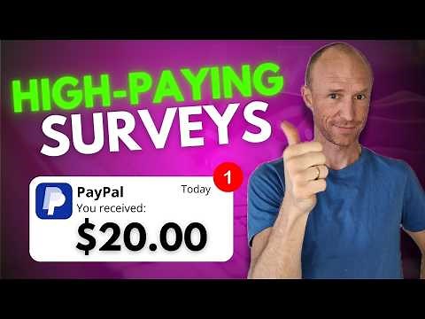 High Paying Surveys + Few Screenouts! TopSurveys Review ($20 Payment Proof)