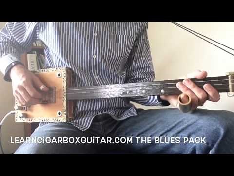 LearnCigarBoxGuitar.com - The Slide Blues Course sample lesson - Riffin'