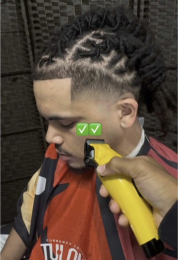 Best High Taper Tutorial #barber #k4kpollo #Dreads #taper #tempfade