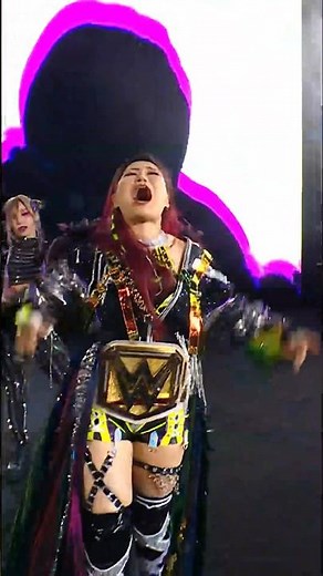 IYO SKY comes ready with Damage CTRL for #WrestleMania