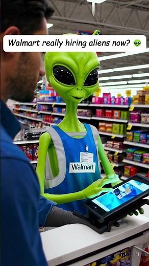 Walmart Really Hired an Alien?! 👽🛒