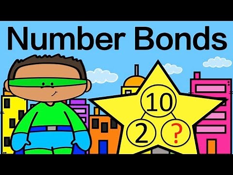 Number Bond to 10: Super Hero Math Game