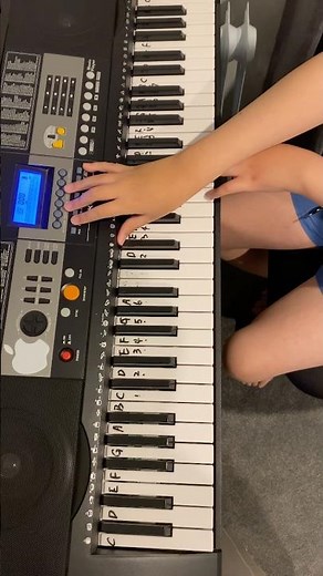 I accidentally discovered looping on my keyboard! #keyboard #looping #heartandsoulmusic #music