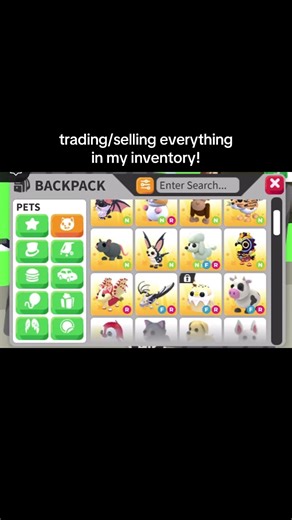 Trading Everything in Adopt Me Inventory