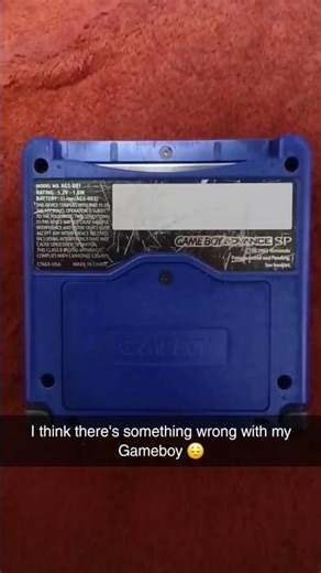 my game boy advance isn't working