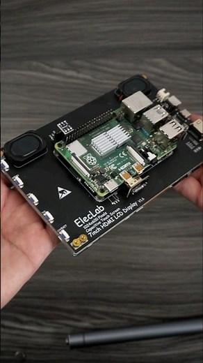 Pantalla táctil de 7" para raspberry pi #raspberrypi #programming #python