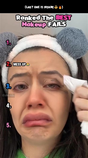 Ranked The BEST Makeup FAILS (Gone Wrong😂)