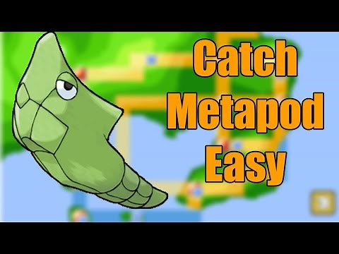 Pokemon Fire Red/Leaf Green Where to catch/find Metapod