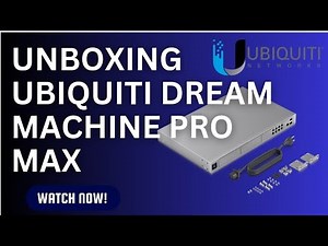 Unboxing Ubiquiti Dream Machine pro max #hoobasics #unifi #dreammachine