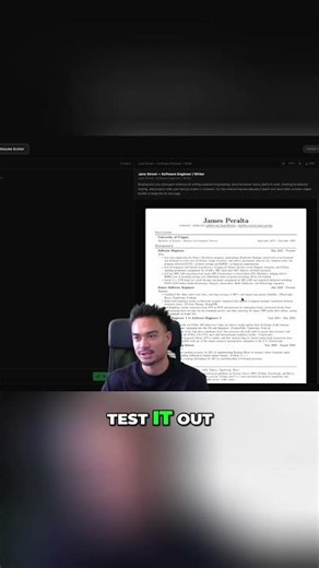 Free resume builder tool for everyone, check that out on jamesperalta.com