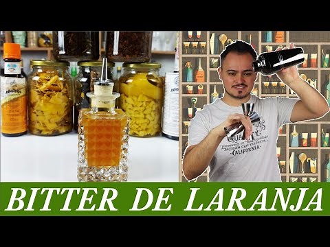 Como Fazer Bitter em Casa Receita de Bitter de Laranja