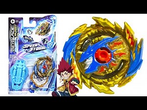 NEW Super Hyperion H6 1A-D Xceed-SPM + QR CODE BEYBLADE BURST SURGE SPEEDSTORM REVIEW