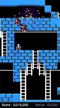 Close call in Lode Runner Legacy! 🏃‍♂️💨 #Shorts