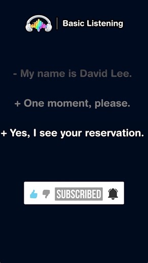 Restaurant Reservation at a Restaurant 🍽️ | Beginner English Listening Practice