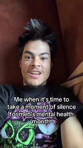 Moment of Silence for Men’s Mental Health Month