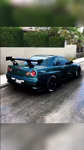 FULL CARBON R34 GT-R V-Spec II | Full Review 😱 FULL VIDEO ON MY CHANNEL! #shorts