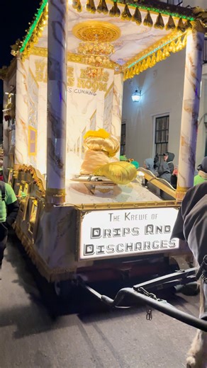 Krewe Du Vieux rolling through the French Quarter last night! | French Quarter Life