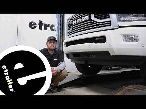 etrailer | 2018 Ram 2500 Curt Front Mount Trailer Hitch Receiver: Complete Installation
