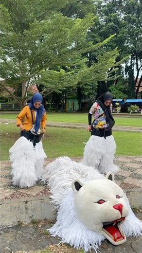 SC dan NP tutorial cara memakai kostum ca macanan