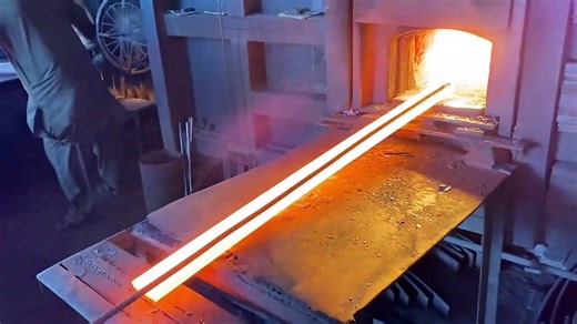 Manufacturing of leaf springs _ complet process _ production of leaf springs (1)