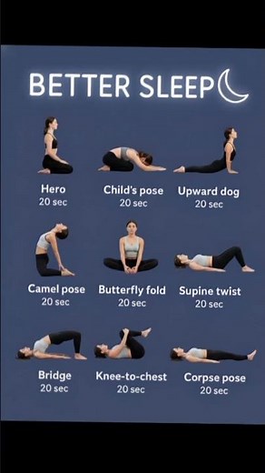 10-Minute Bedtime Yoga for Better Sleep | Relax Your Body & Mind 😴✨