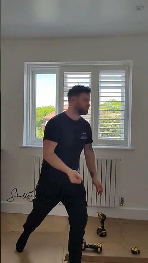 How to install plantations shutters!