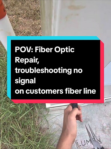 this one was fun glad we got it sorted tho, sorry about the fog in the beginning its too hot out in the morning lol. #pov #repair #fiber #fiberoptic #work