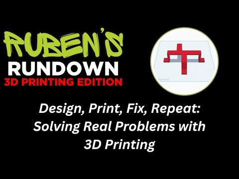Solving Everyday Problems with 3D Printing (Router, PS4 & More)