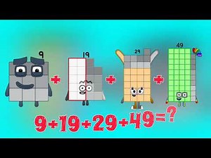 Numberblocks Fun – Adding Four Numbers Together