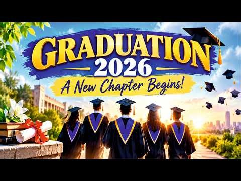 🎓 GRADUATION SONG 2026 | A NEW CHAPTER BEGINS | Inspirational Graduation Song for Students
