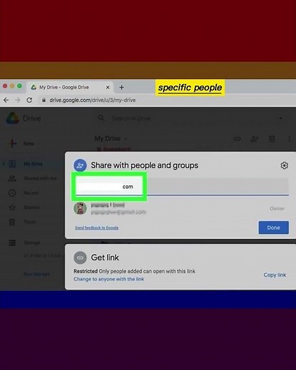 How to Share Google Drive Folders