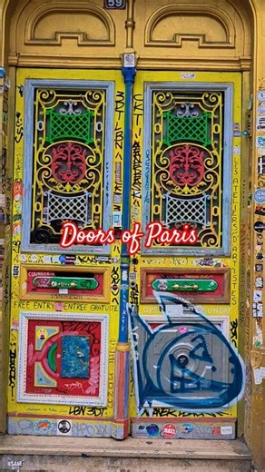 10 Seconds of Paris: Stunning Doors in a Flash