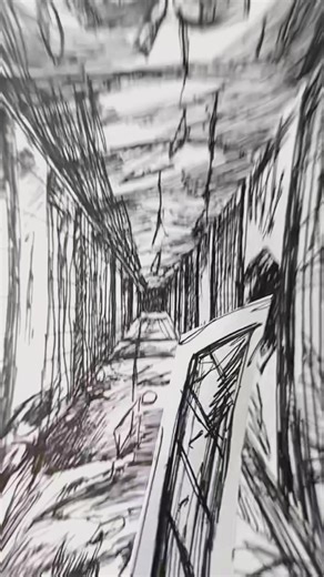 Exploring Eren's Tunnel Perspective in Attack on Titan