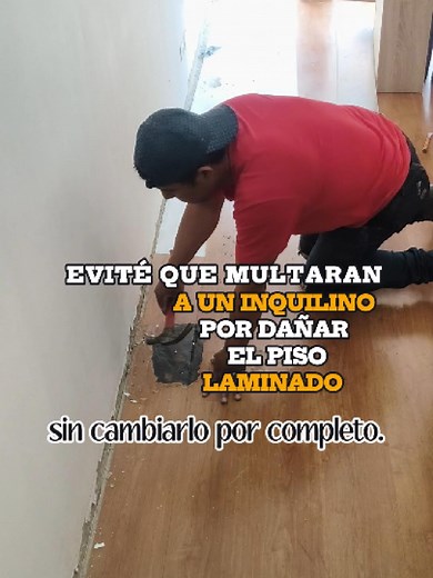 Arreglo de piso laminado sin cambiar todo el piso
