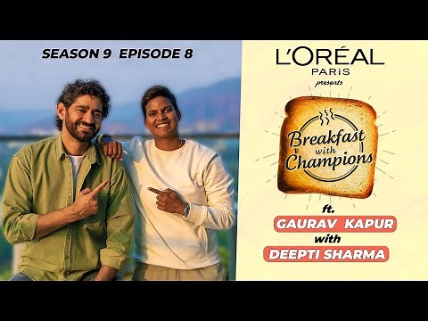 S9E8 | Deepti Sharma | Breakfast with Champions ft. Gaurav Kapur