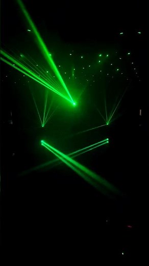 One … green scene 🎬 #dmx #laser #party