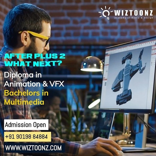 ADMISSIONS OPEN FOR: ▪️BACHELOR’S IN MULTIMEDIA ▪️DIPLOMA IN ANIMATION & VFX ▪️DIPLOMA IN UIUX & GRAPHIC DESIGN ▪️POST GRADUATE PROGRAMS IN UIUX / VISUAL COMMUNICATION ▪️PROFESSIONAL PROGRAMS IN VFX/ UIUX / VISUAL COMMUNICATION In partnership with Jain (Deemed-to-be) University. NOW YOU CAN ATTEND ALL OUR COURSES EITHER ONLINE OR IN CLASSROOM !! Contact for more info: 91 90198 84884 www.wiztoonz.com #elearning #onlinelearning #graduation #degree #postgraduate #masterdegree #diploma #creativity #