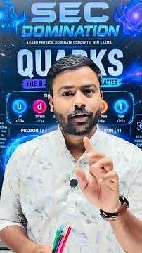 Quarks: The Tiny Particles That Build Everything! ⚛️🤯 #ScienceFacts #Quarks