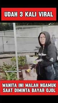 A woman gets angry when asked to pay for an online motorbike taxi #today'sstory #latestnews