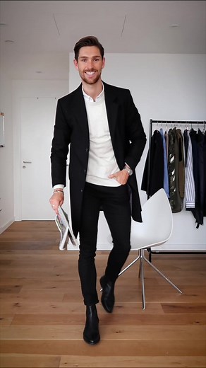 Styling the Black Overcoat: Men's Fashion Guide