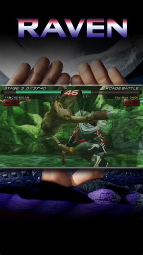 Please give Raven his clone sideswitch back from T6 & TT2 in S3 #tekken8 #shorts #tekken8season2