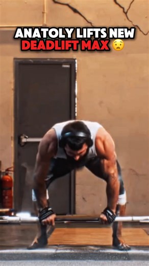 Anatoly's New Max Lift VS 454KGS Deadlift 💀 #reaction #anatoly