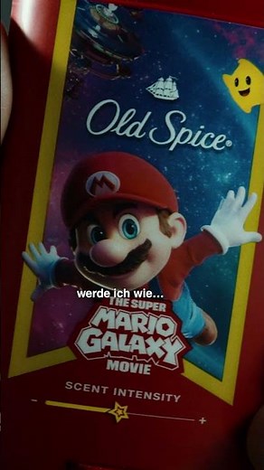 Old Spice x The Super Mario Galaxy Movie | In cinemas from April 1st