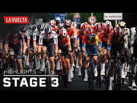 Vuelta a España 2025, Stage 3 | EXTENDED HIGHLIGHTS | 8/25/2025 | Cycling on NBC Sports