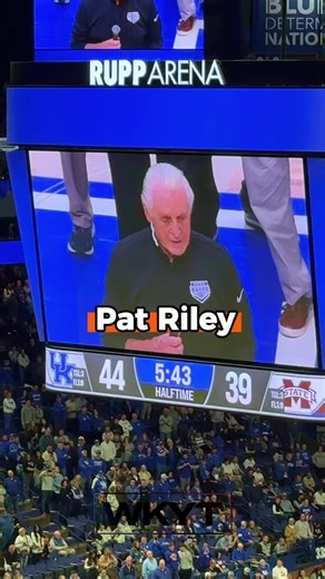 Lee K. Howard WKYT on Instagram: "The 1966 Rupp's Runts were honored at halftime of the Kentucky game. The great Pat Riley gave a speech to the Rupp Arena crowd. #UK #BBN #RuppsRunts"