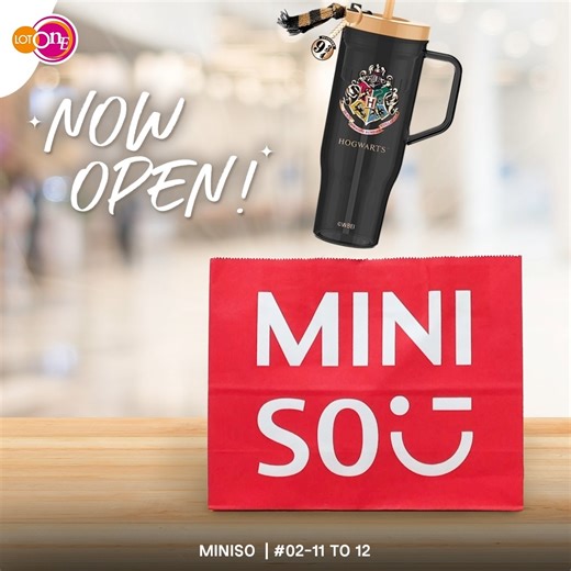 Miniso Singapore has officially landed at Lot One! 💖 Get ready for all things cute, fun, and functional. From themed cuddly plushies to must-have lifestyle essentials, your favourite finds are now just around the corner! 🛍️✨ | Lot One Shoppers’ Mall