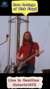 Rare Pink Floyd 1975 Live Footage 🤯 | Hamilton, Ontario 8mm 4K #shorts