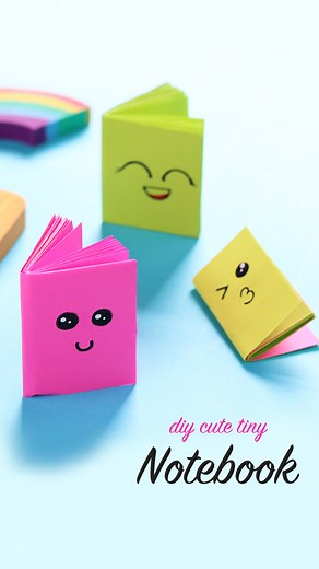23K views · 417 reactions | DIY Cute Mini Notebook  #diy #diyvideo #diycrafts #diytutorial #diyproject #easydiy #artandcraft #papercrafts #notebooks #schoolsupplies #backtoschool #schoolcraft #crafting #craftideas #crafts #handmade #howto | D.I.Yay | Facebook