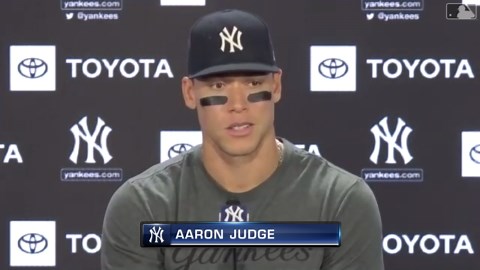 Aaron Judge sobre su ofensiva