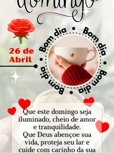 Mensagem de bom dia para feliz domingo